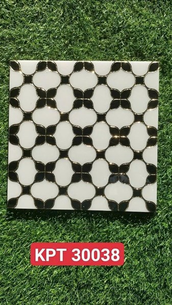 Gạch trang trí Nhũ vàng 30x30cm KPT30038