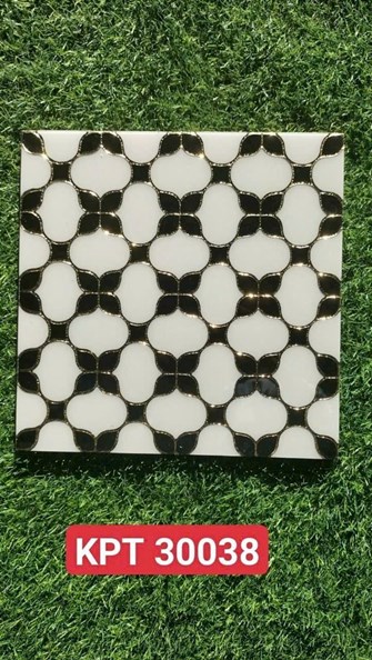 Gạch trang trí Nhũ vàng 30x30cm KPT30038