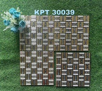 Gạch trang trí Nhũ vàng 30x30cm KPT30039