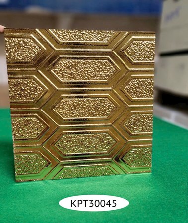 Gạch trang trí Nhũ vàng 30x30cm KPT30045
