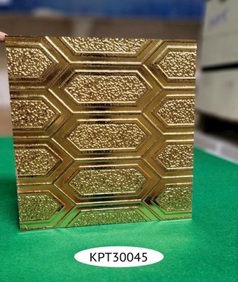 Gạch trang trí Nhũ vàng 30x30cm KPT30045