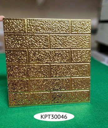 Gạch trang trí Nhũ vàng 30x30cm KPT30046
