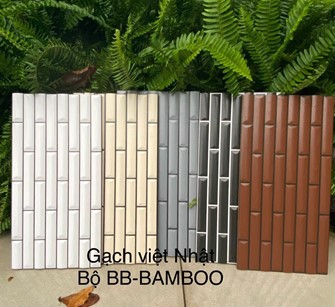 Gạch Trang trí Việt Nhật 25x50cm Bộ BB-BAMBOO