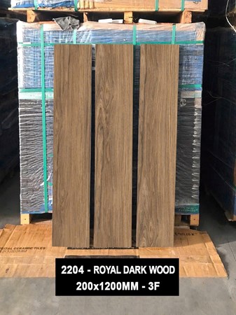 Gạch Vân gỗ 20 x 120cm Ấn Độ 2204