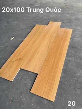 Gạch vân gỗ 20x100cm Trung Quốc PT020