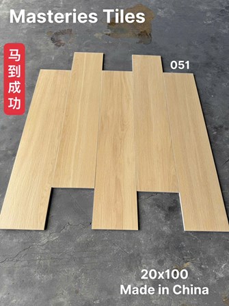 Gạch vân gỗ 20x100cm Trung Quốc PT051