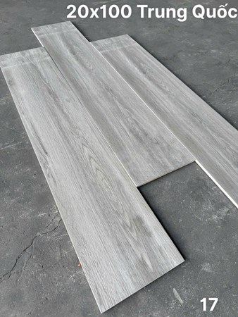 Gạch vân gỗ 20x100cm Trung Quốc PT17