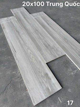 Gạch vân gỗ 20x100cm Trung Quốc PT17