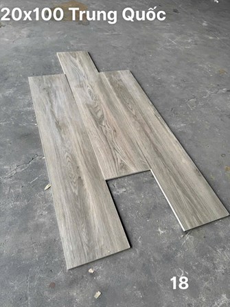 Gạch vân gỗ 20x100cm Trung Quốc PT18