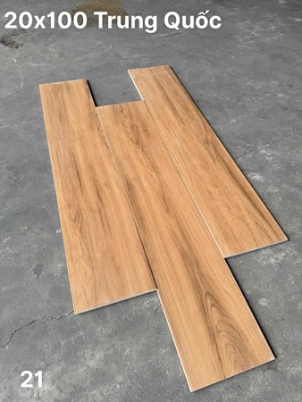 Gạch vân gỗ 20x100cm Trung Quốc PT21
