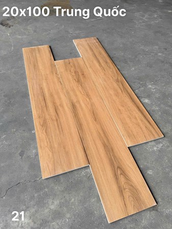 Gạch vân gỗ 20x100cm Trung Quốc PT21