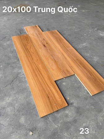 Gạch vân gỗ 20x100cm Trung Quốc PT23