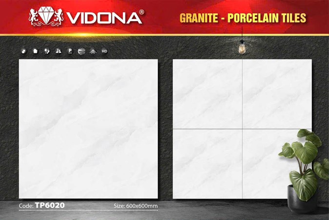 Gạch VIDONA 60x60cm Porcelain TP6020