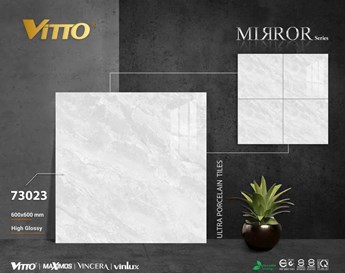 Gạch VITTO 60x60cm 73023 siêu bóng