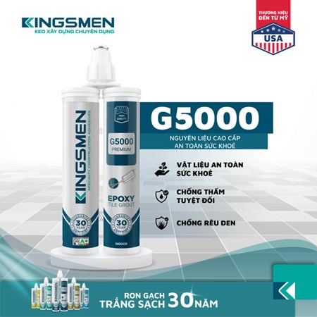 Keo chà ron 2 thành phần Kingsmen G5000