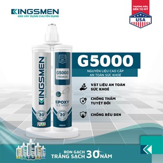 Keo chà ron 2 thành phần Kingsmen G5000