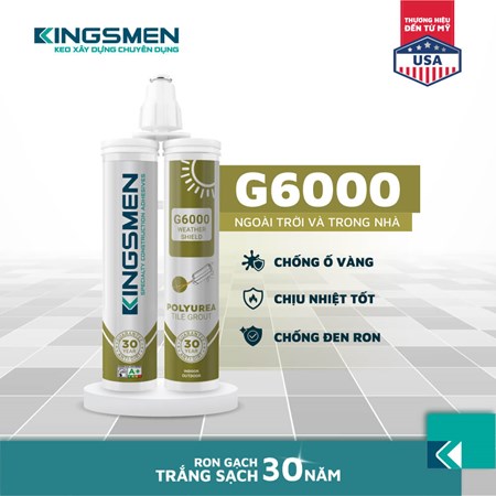 Keo chà ron 2 thành phần Kingsmen G6000