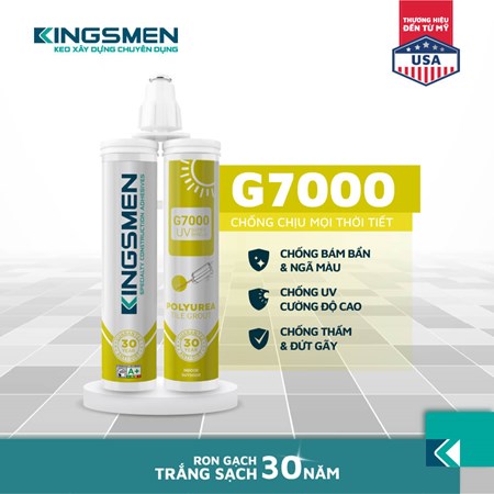 Keo chà ron 2 thành phần Kingsmen G7000