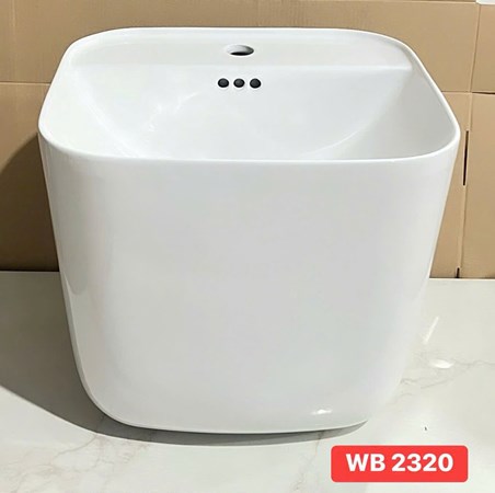 Lavabo treo tường liền khối WB2320