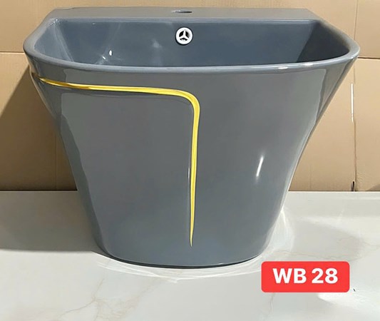 Lavabo treo tường liền khối WB28