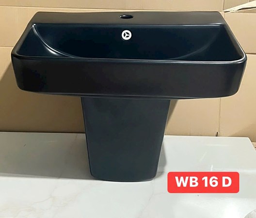 Lavabo treo tường vuông WB16D