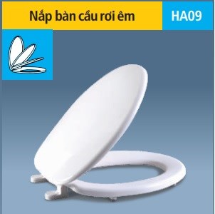 Nắp bồn cầu rơi êm HA09