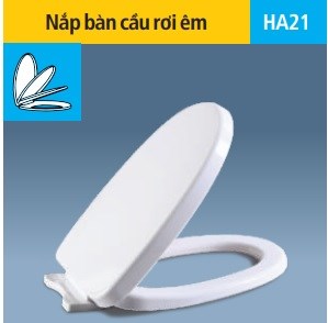 Nắp bồn cầu rơi êm HA21