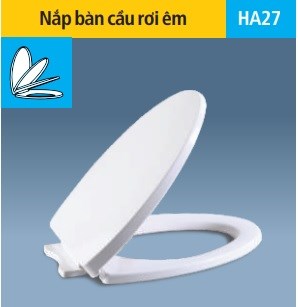 Nắp bồn cầu rơi êm HA27