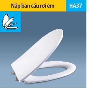 Nắp bồn cầu rơi êm HA37