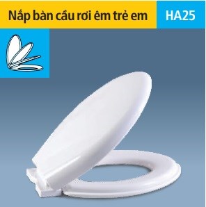 Nắp bồn cầu rơi êm Trẻ em HA25