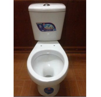 Bồn cầu 1 nhấn Dolacera (màu trắng)