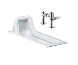 Bồn cầu xổm Caesar C 1230