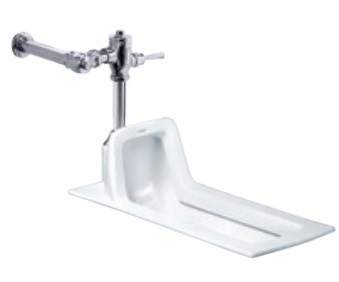 Bồn cầu xổm Caesar C 1250