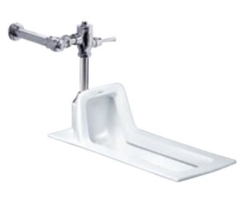 Bồn cầu xổm Caesar C 1250