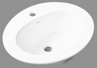 Chậu Lavabo Dương Vành JOMOO 12497-1/11Z-I011