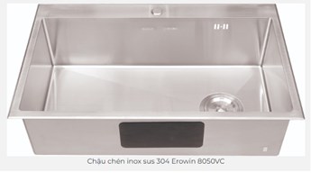 Chậu rửa chén Erowin 1 hộc 8050VC