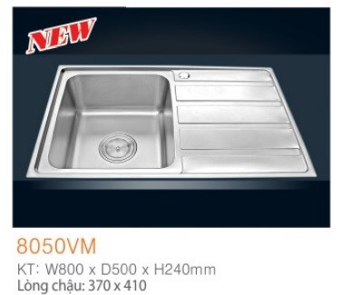 Chậu rửa chén EROWIN sus304- 8050VM