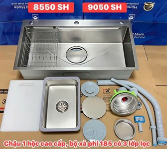 Chậu rửa chén Inox 304 8550 SH