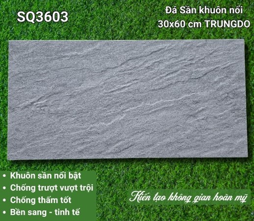 Đá Trung Đô 30x60cm SQ3603 Nhám sần 