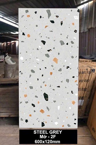 Gạch Ấn Độ 60x120cm Mờ STEELL GREY