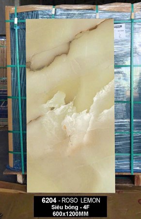 Gạch Ấn Độ 60x120cm siêu bóng 6204