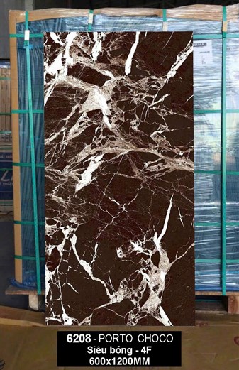 Gạch Ấn Độ 60x120cm siêu bóng 6208