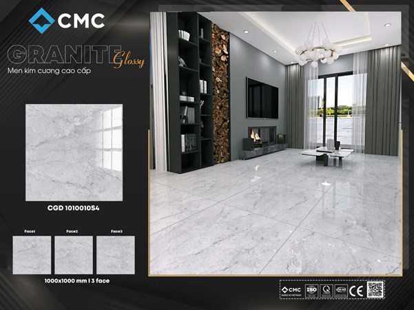 Gạch CMC Bóng  100x100cm CGD1010010S4