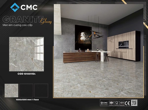 Gạch CMC Bóng  100x100cm CGD1010011S4