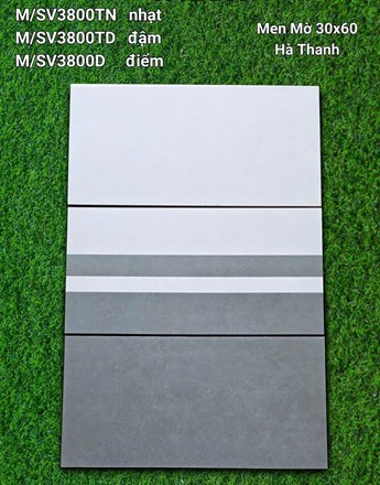 Gạch Hà Thanh 30x60cm M/SV3800 men mờ