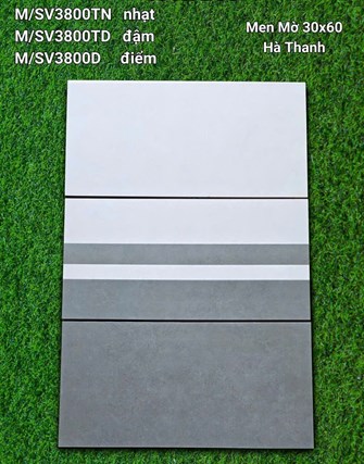 Gạch Hà Thanh 30x60cm M/SV3800 men mờ