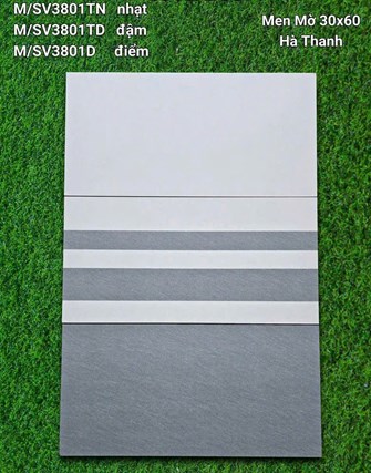 Gạch Hà Thanh 30x60cm M/SV3801 men mờ