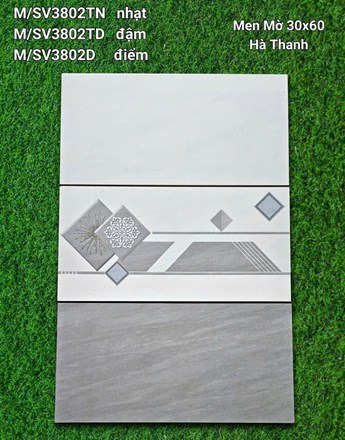 Gạch Hà Thanh 30x60cm M/SV3802 men mờ