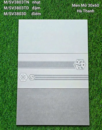 Gạch Hà Thanh 30x60cm M/SV3803 men mờ