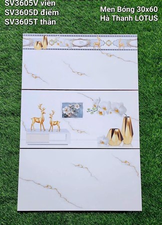 Gạch Hà Thanh 30x60cm SV3605 men bóng 